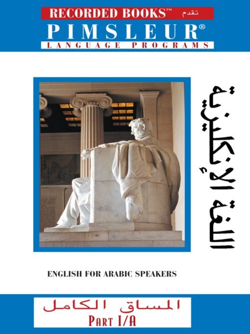 Title details for English for Arabic Speakers IA by Pimsleur Language Program - Available